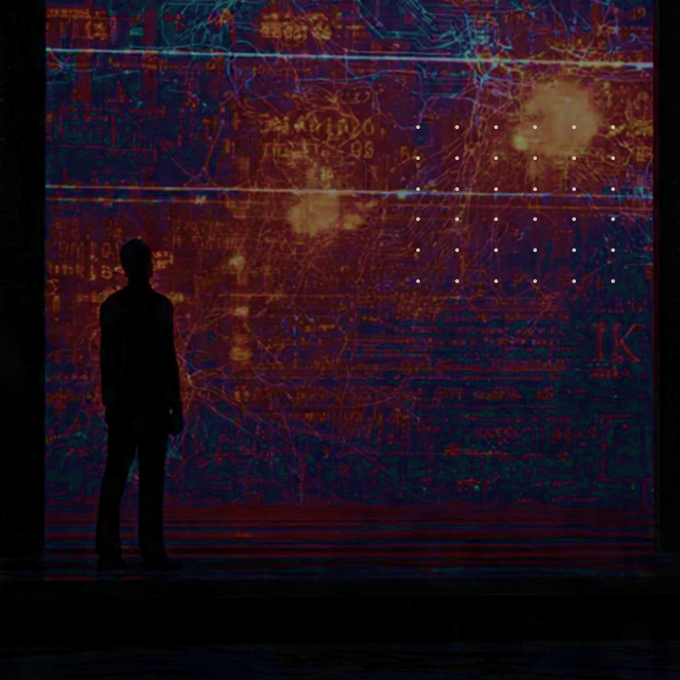 O medo da Inteligência Artificial: quando a eficiência vira uma ameaça à identidade profissional. Ilustração artística de um cérebro humano integrado a circuitos digitais, representando o impacto psíquico da IA no trabalho.